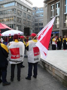 Postler im Streik