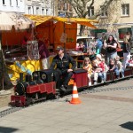 Mitfahrten mit der Kindereisenbahn