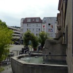 Brunnen am Gustav-Siegle-Haus