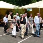 Alle haben die Besichtigungstour mit Gondelfahrt gut überstanden