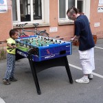 Drehfußball beim Kulturwerk