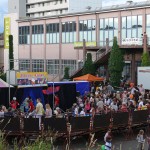 Zirkus am Marktplatz in der Holzingergasse