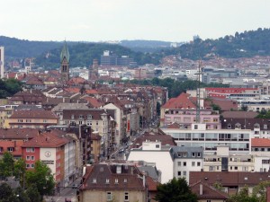 Neckarstraße Stadtteil Stöckach und Berg