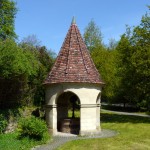 Brunnen in Muühlhausen beim Schloss