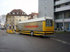 Bücherbus Stadtbücherei Stuttgart Ost