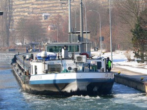 Der Schiffsverkehr ist nicht eingestellt