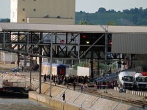 Orient-Express im Stuttgarter Hafen