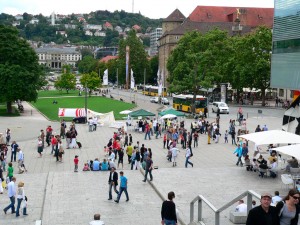 Die Haltestelle Schlossplatz wird zur Haltestelle Charlottenplatz verlegt