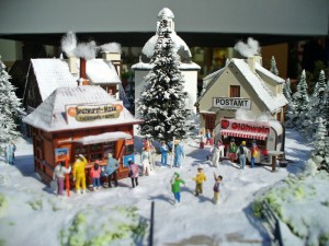 Modeleisenbahnen mit-Schnee von Wolfgang