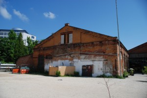 Wagenhalle im Inneren Nordbahnhof 