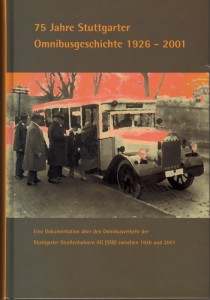 75 Jahre Stuttgarter Omnibusgeschichte 1926 - 2001