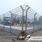 Zufahrt zu Baustellen behindert