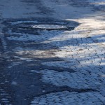 Haußmannstraße, für was Asphalt, Kopfsteinpflaster hält länger