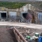 Baustelle neuer Stadtbahntunnel