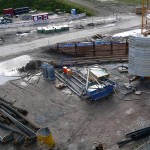 Baustelle neuer Stadtbahntunnel