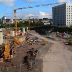 Baustelle neuer Stadtbahntunnel