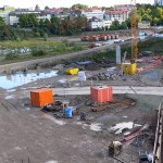 Baustelle neuer Stadtbahntunnel