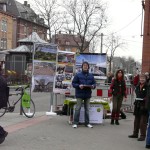 Infostand am Ostendplatz