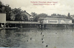 Mineralbad Berg „Neuner“ aus der Zeit um 1915