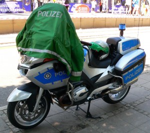 Polizeimotorrad