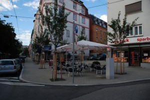 Platz ohne Namen an der Ostendstraße