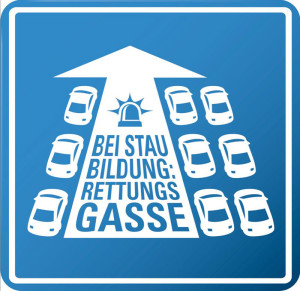 Rettungsgasse