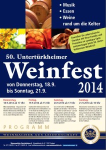 2014-Plakat Weinfest