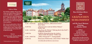 Insel Mainau - Flyer